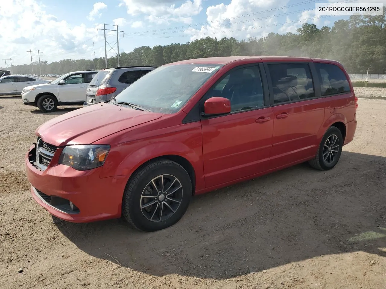 2C4RDGCG8FR564295 2015 Dodge Grand Caravan Sxt