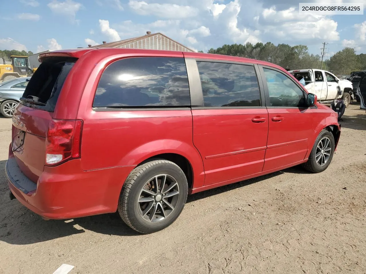 2015 Dodge Grand Caravan Sxt VIN: 2C4RDGCG8FR564295 Lot: 71965994