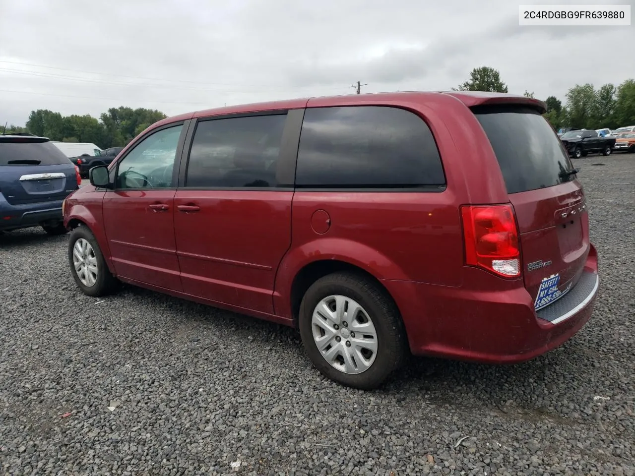 2015 Dodge Grand Caravan Se VIN: 2C4RDGBG9FR639880 Lot: 72082614