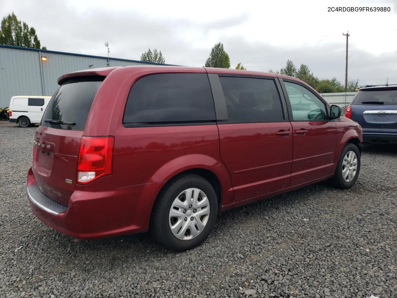 2015 Dodge Grand Caravan Se VIN: 2C4RDGBG9FR639880 Lot: 72082614