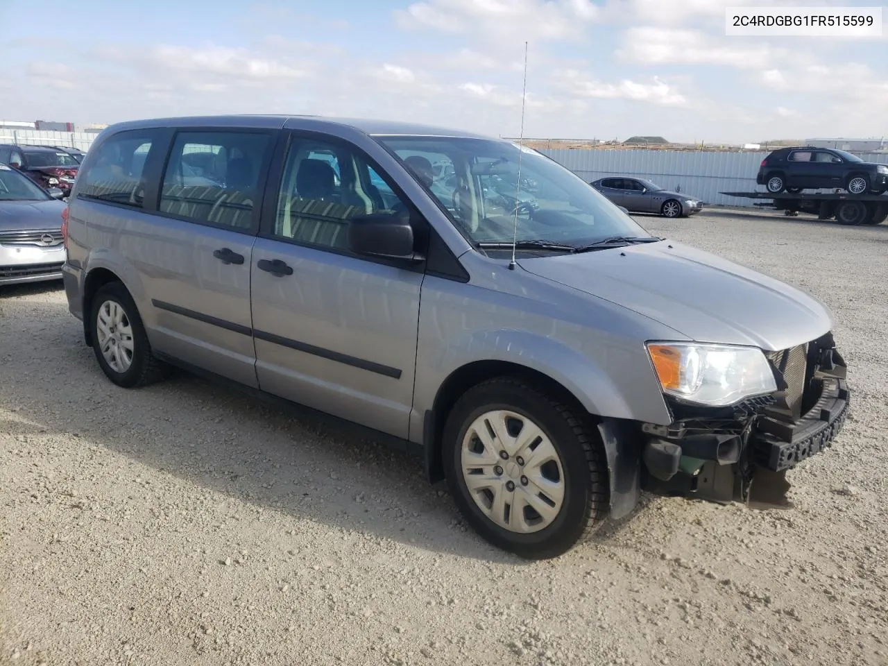 2015 Dodge Grand Caravan Se VIN: 2C4RDGBG1FR515599 Lot: 72193073