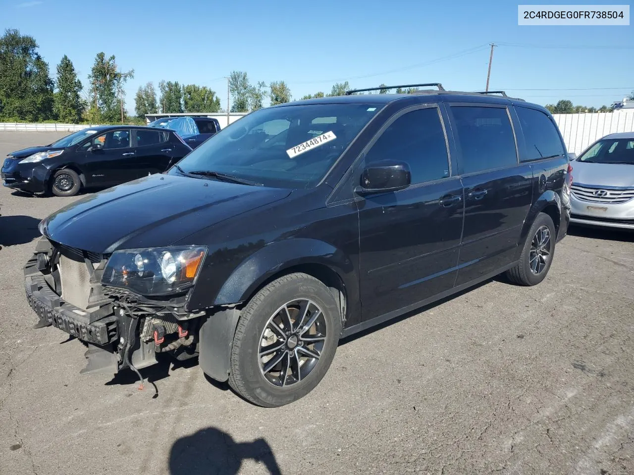 2C4RDGEG0FR738504 2015 Dodge Grand Caravan R/T