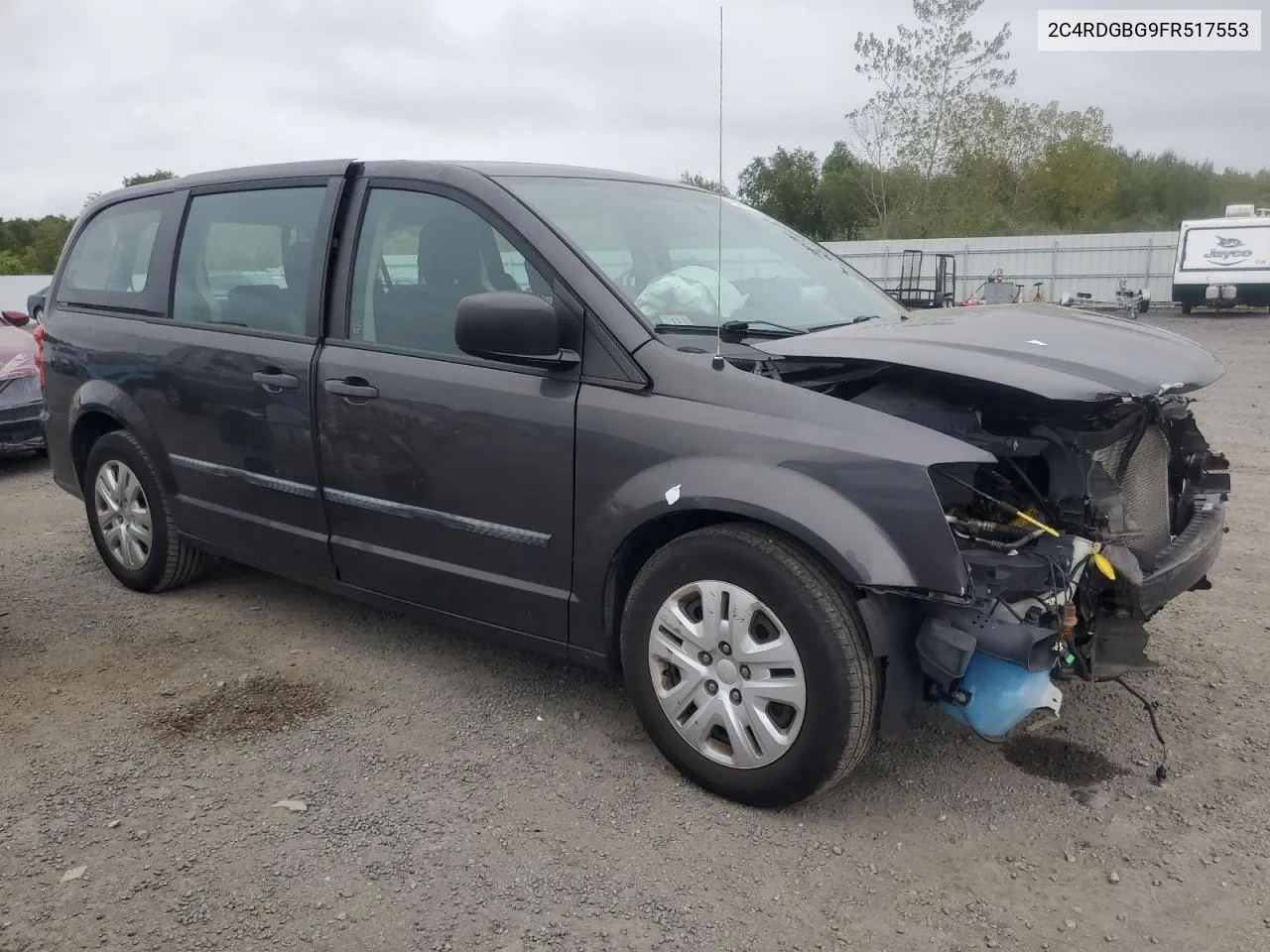 2015 Dodge Grand Caravan Se VIN: 2C4RDGBG9FR517553 Lot: 72502284