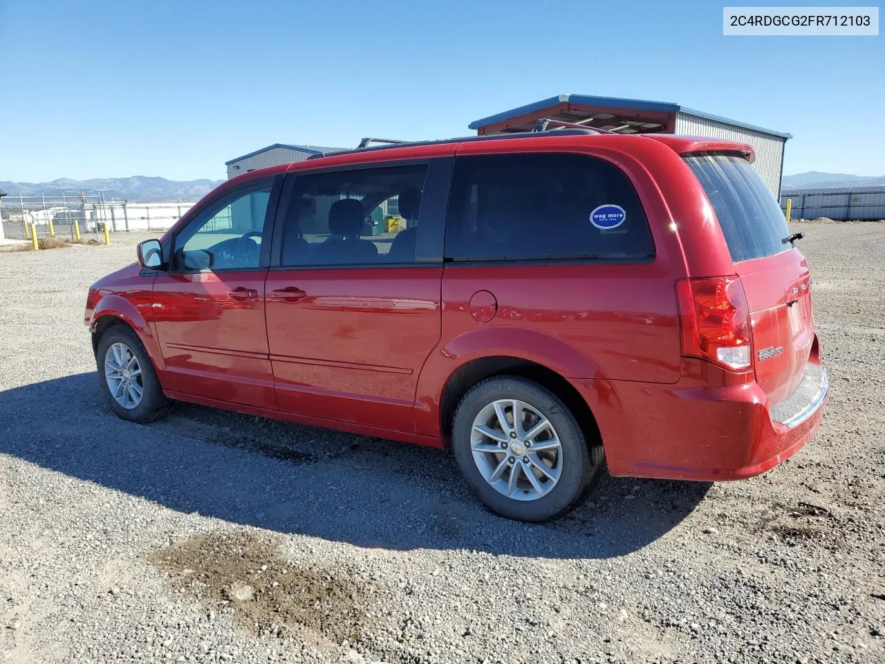 2C4RDGCG2FR712103 2015 Dodge Grand Caravan Sxt