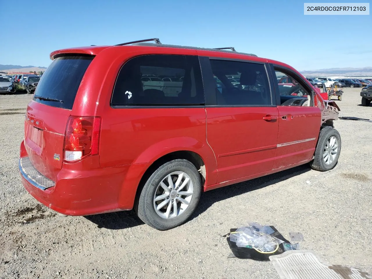 2C4RDGCG2FR712103 2015 Dodge Grand Caravan Sxt