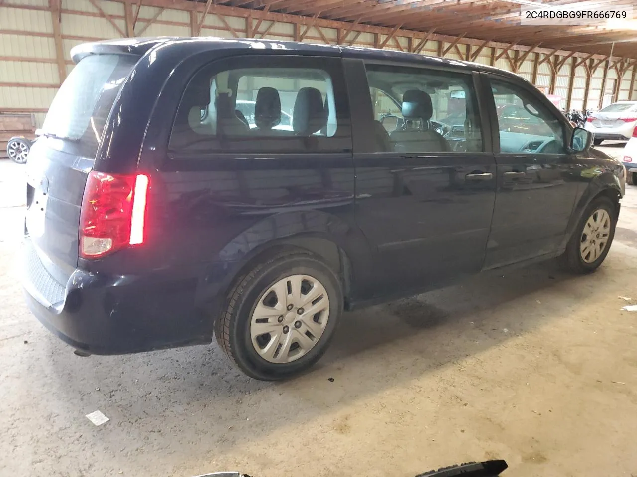 2015 Dodge Grand Caravan Se VIN: 2C4RDGBG9FR666769 Lot: 72787034