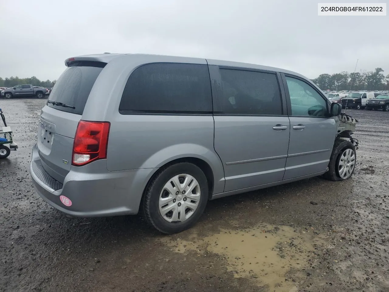 2015 Dodge Grand Caravan Se VIN: 2C4RDGBG4FR612022 Lot: 72970024