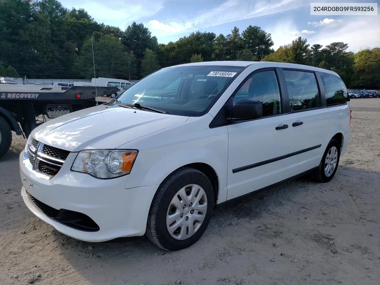 2015 Dodge Grand Caravan Se VIN: 2C4RDGBG9FR593256 Lot: 73015034