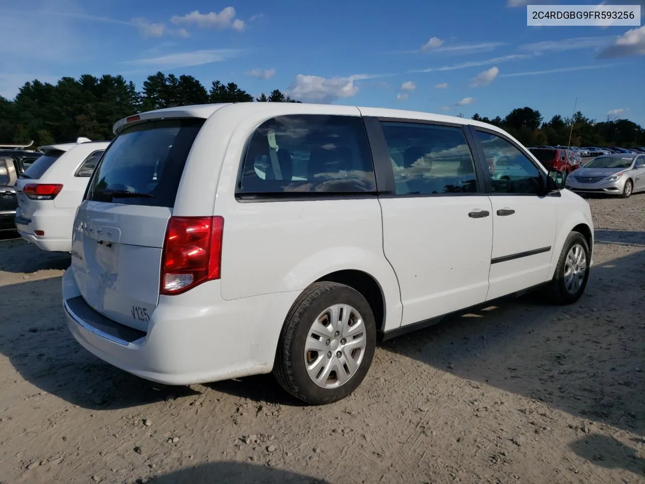 2015 Dodge Grand Caravan Se VIN: 2C4RDGBG9FR593256 Lot: 73015034