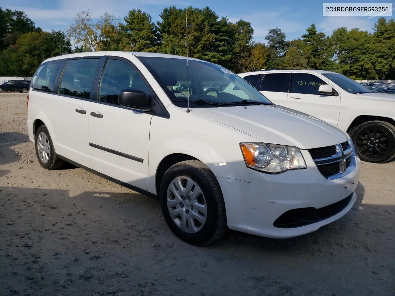 2C4RDGBG9FR593256 2015 Dodge Grand Caravan Se