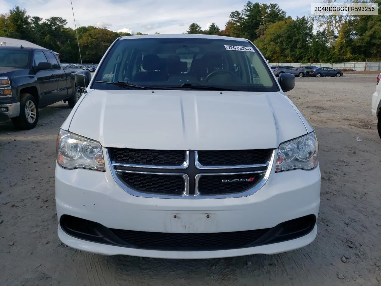 2C4RDGBG9FR593256 2015 Dodge Grand Caravan Se