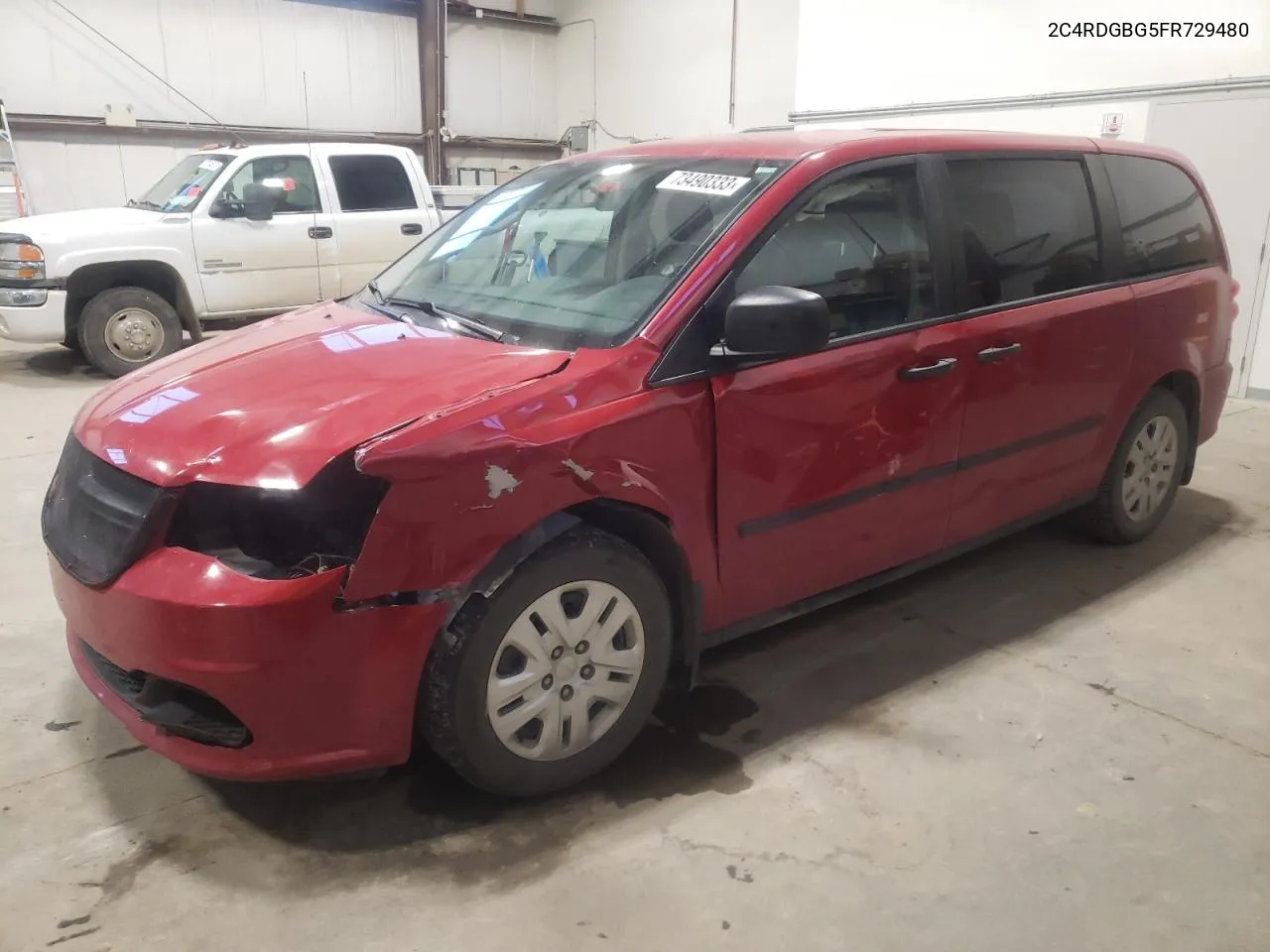 2015 Dodge Grand Caravan Se VIN: 2C4RDGBG5FR729480 Lot: 73490333