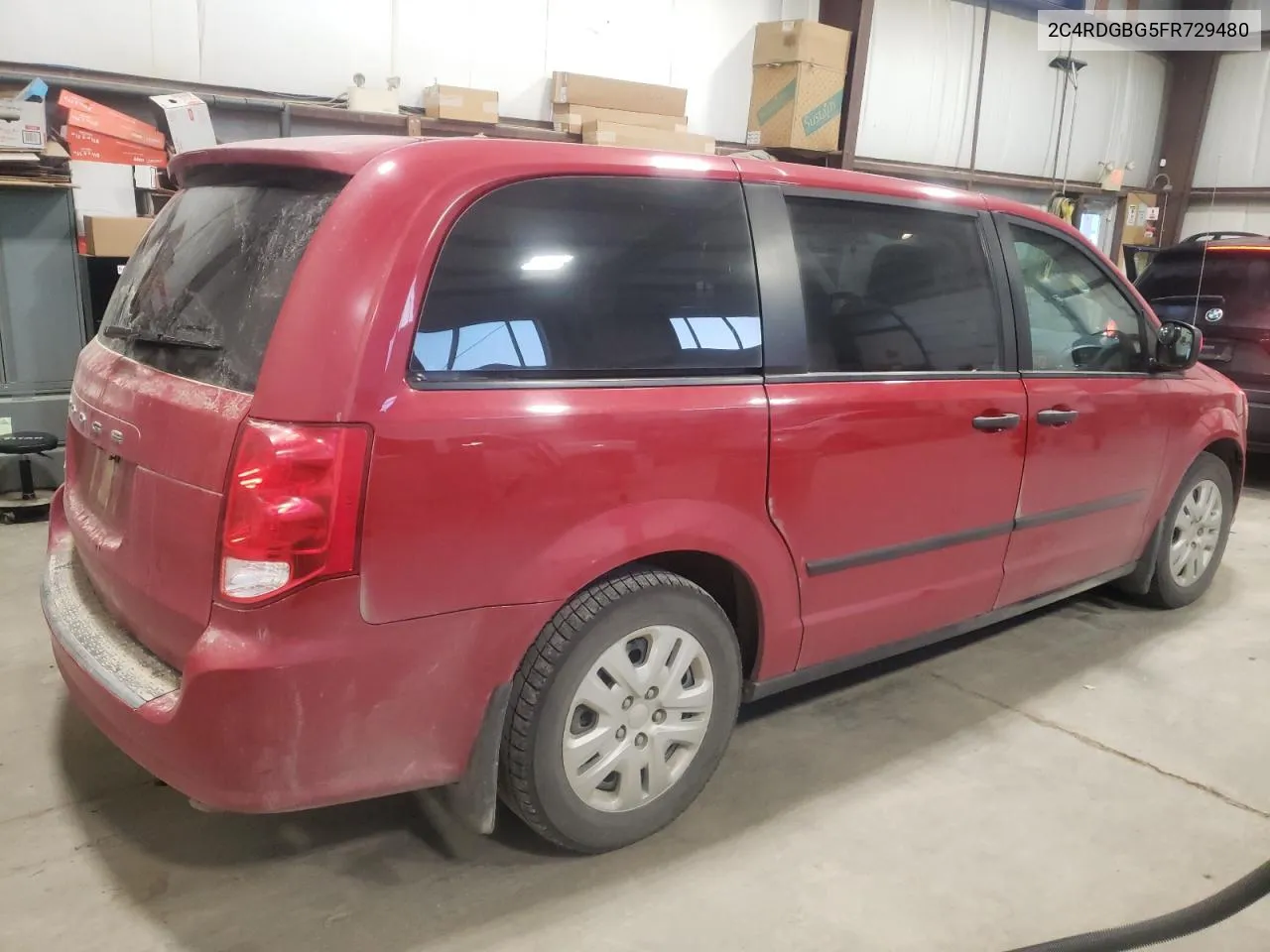 2C4RDGBG5FR729480 2015 Dodge Grand Caravan Se