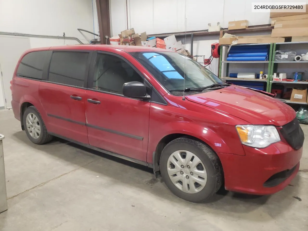 2015 Dodge Grand Caravan Se VIN: 2C4RDGBG5FR729480 Lot: 73490333