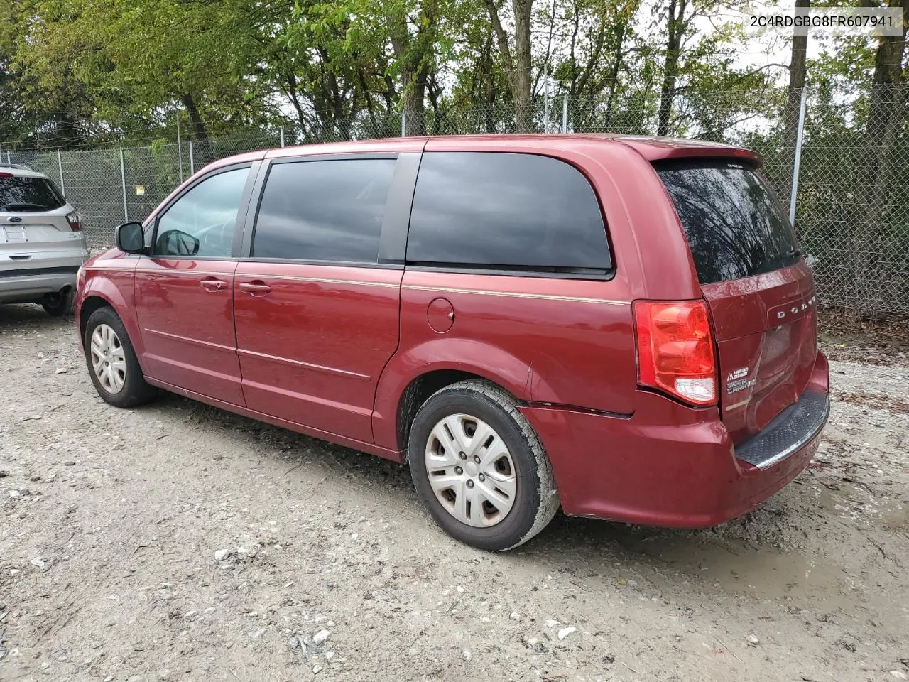 2015 Dodge Grand Caravan Se VIN: 2C4RDGBG8FR607941 Lot: 73561254