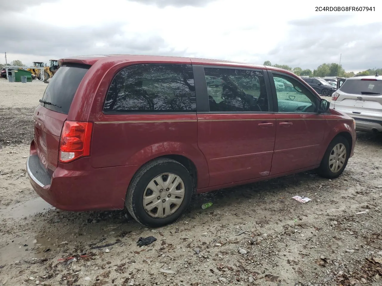 2015 Dodge Grand Caravan Se VIN: 2C4RDGBG8FR607941 Lot: 73561254