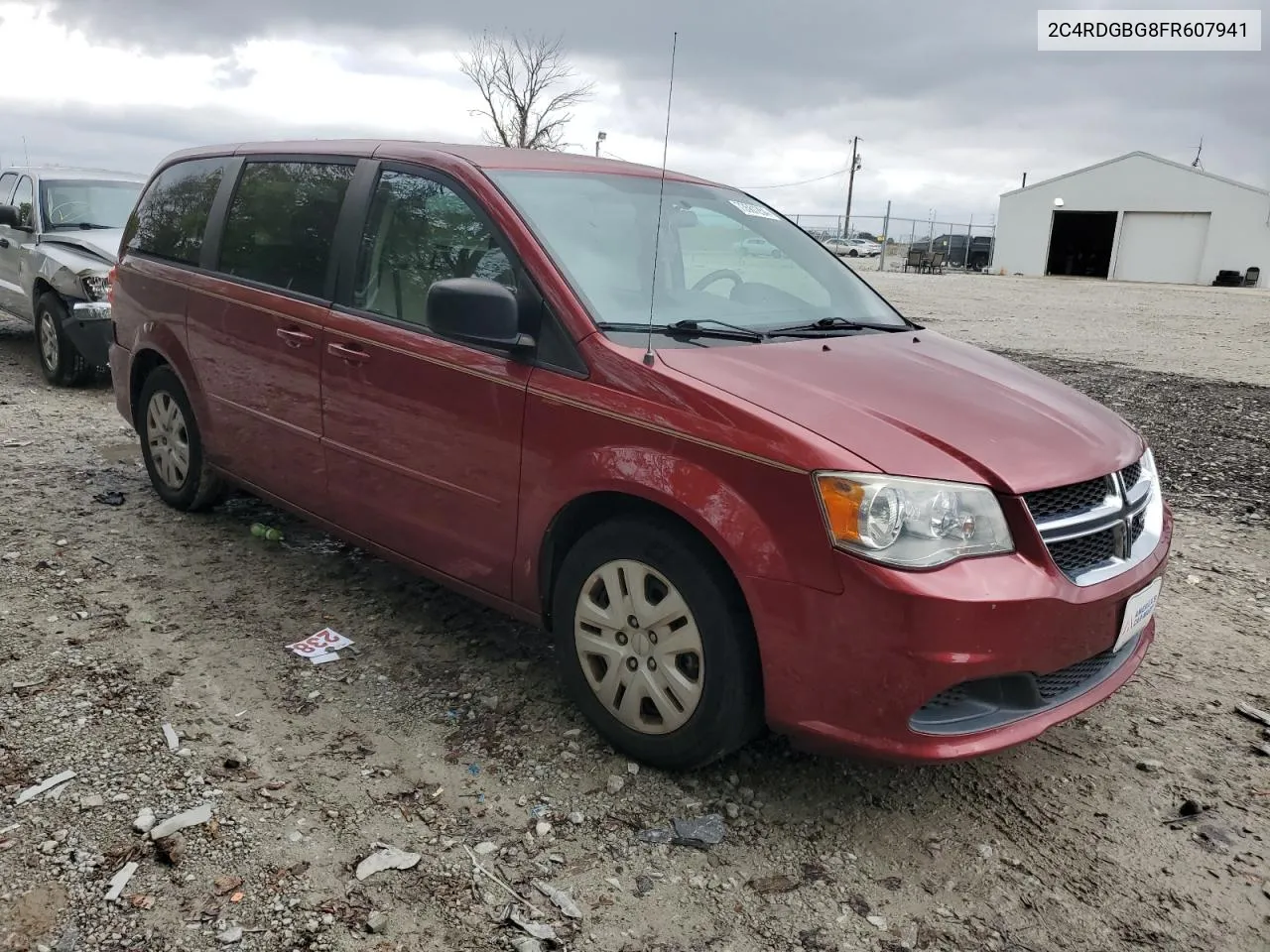 2015 Dodge Grand Caravan Se VIN: 2C4RDGBG8FR607941 Lot: 73561254