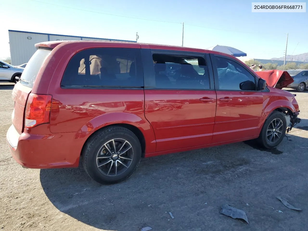 2015 Dodge Grand Caravan Se VIN: 2C4RDGBG6FR668771 Lot: 73610064