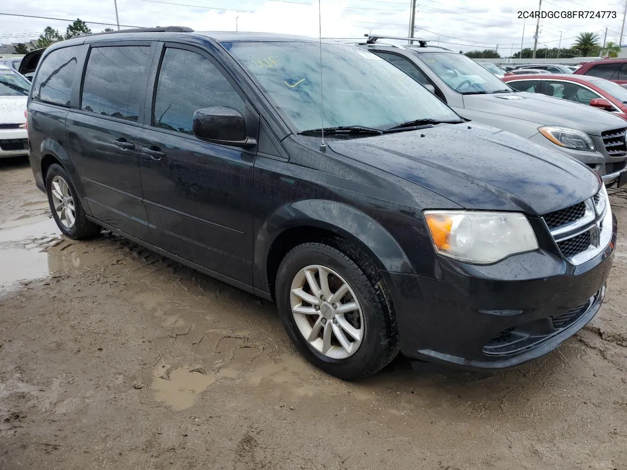 2015 Dodge Grand Caravan Sxt VIN: 2C4RDGCG8FR724773 Lot: 73630514