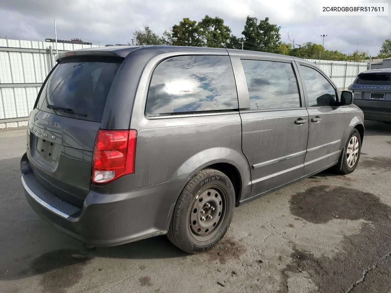 2015 Dodge Grand Caravan Se VIN: 2C4RDGBG8FR517611 Lot: 73706854