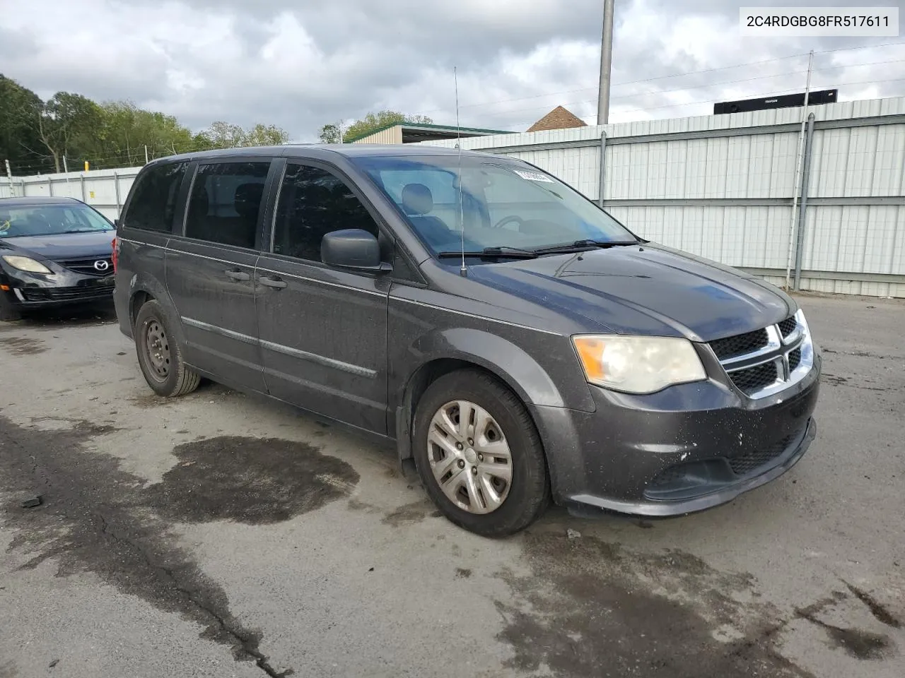 2015 Dodge Grand Caravan Se VIN: 2C4RDGBG8FR517611 Lot: 73706854