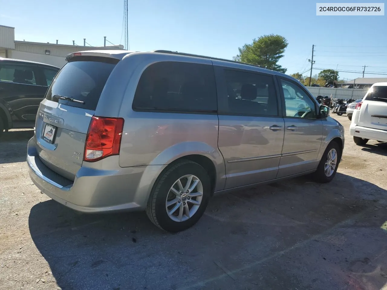 2015 Dodge Grand Caravan Sxt VIN: 2C4RDGCG6FR732726 Lot: 73878534