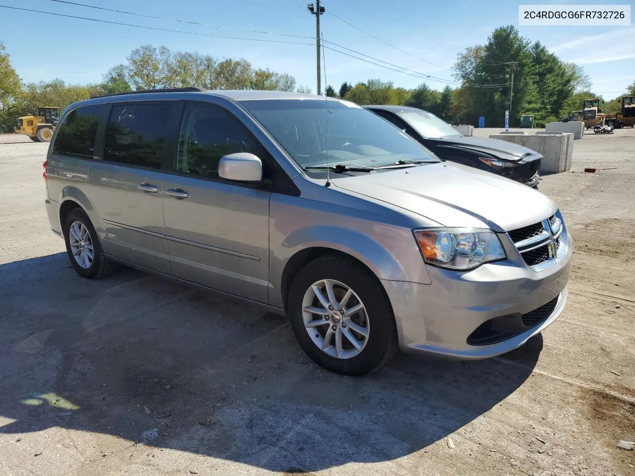 2015 Dodge Grand Caravan Sxt VIN: 2C4RDGCG6FR732726 Lot: 73878534