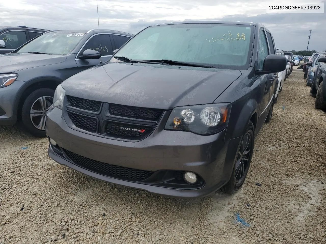 2015 Dodge Grand Caravan Sxt VIN: 2C4RDGCG6FR703923 Lot: 73962884