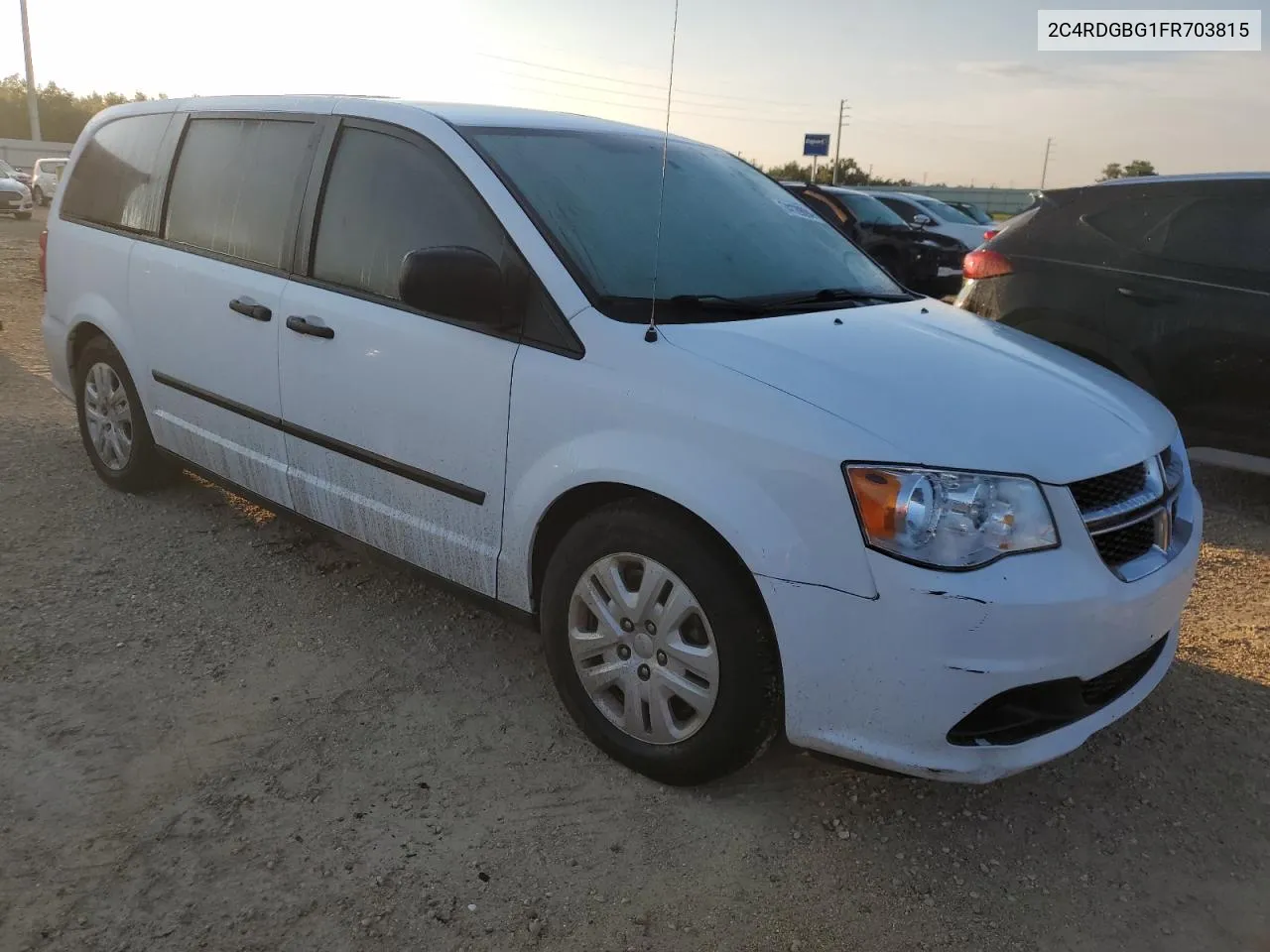 2015 Dodge Grand Caravan Se VIN: 2C4RDGBG1FR703815 Lot: 74129094