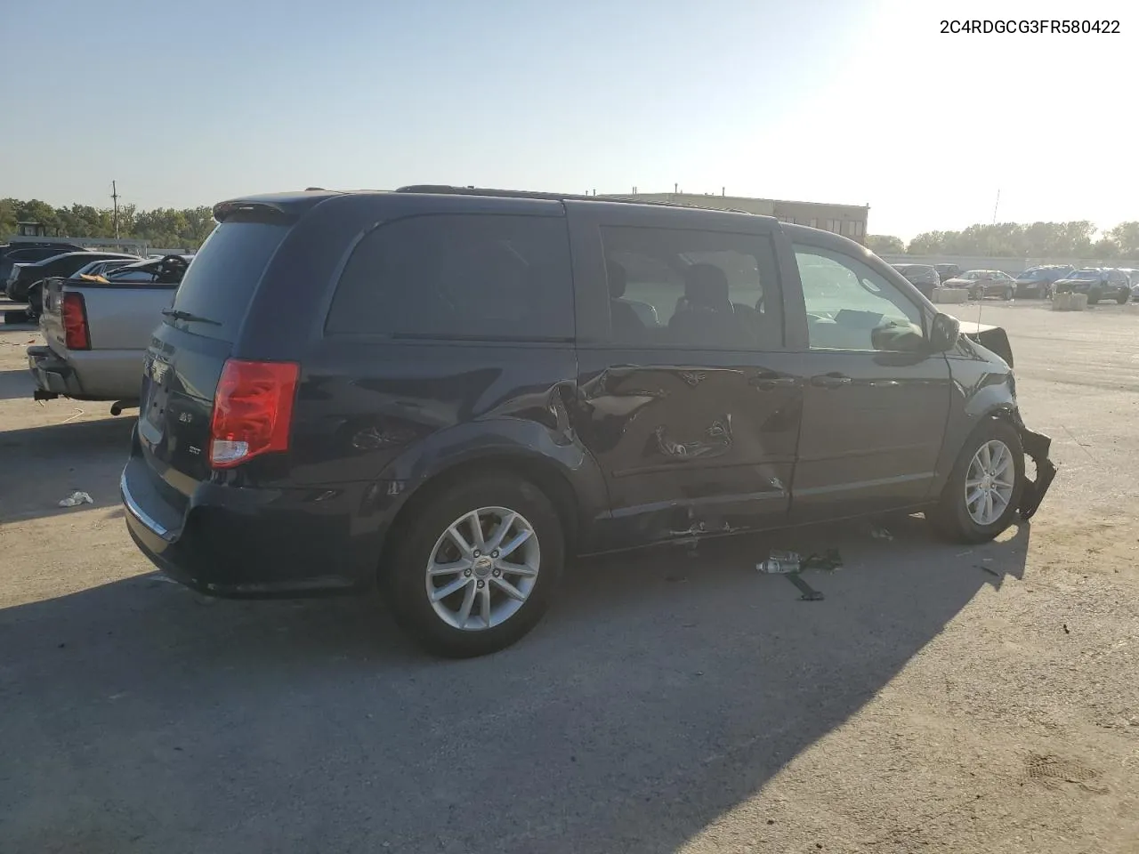 2C4RDGCG3FR580422 2015 Dodge Grand Caravan Sxt