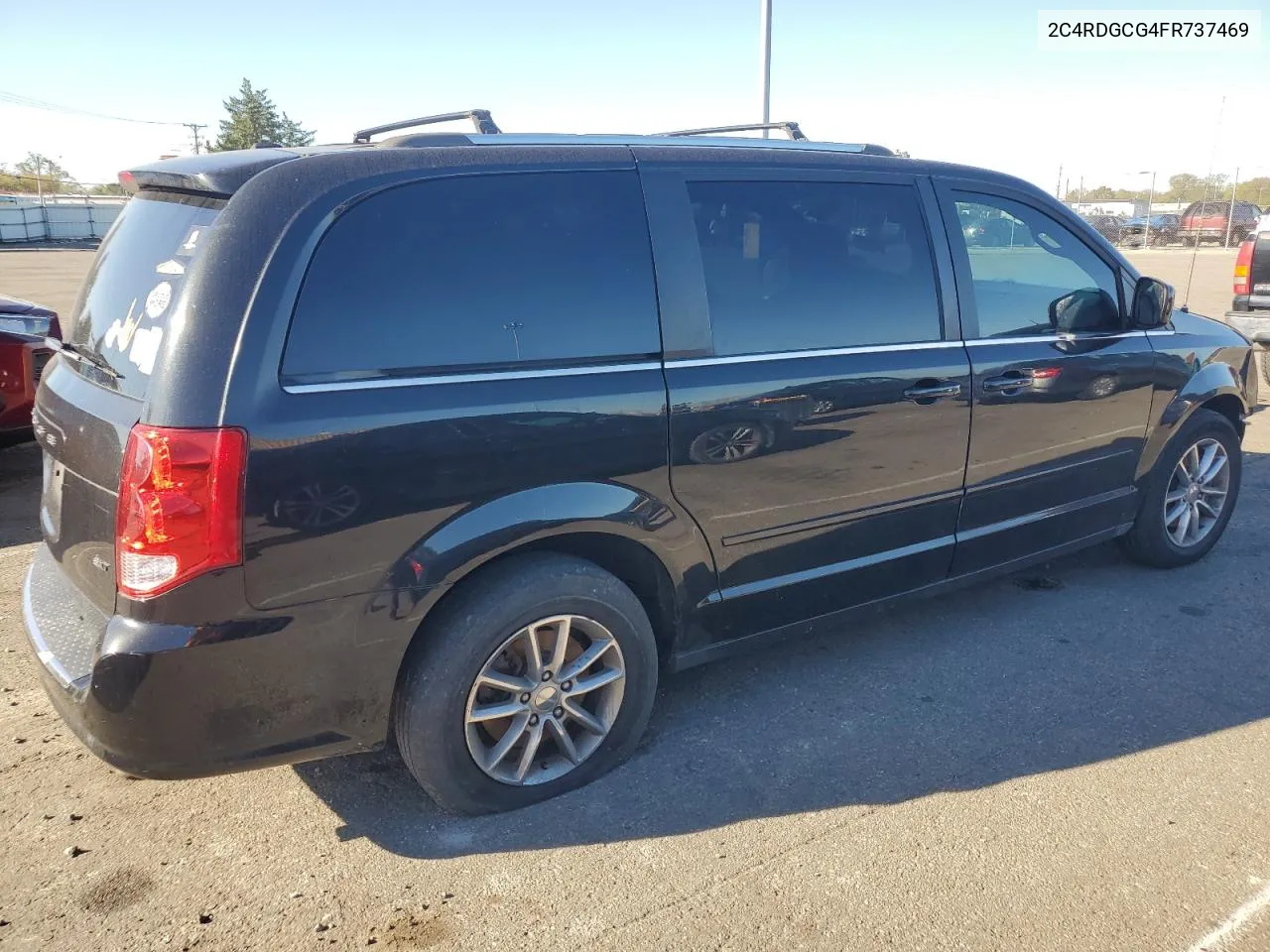 2015 Dodge Grand Caravan Sxt VIN: 2C4RDGCG4FR737469 Lot: 74391314