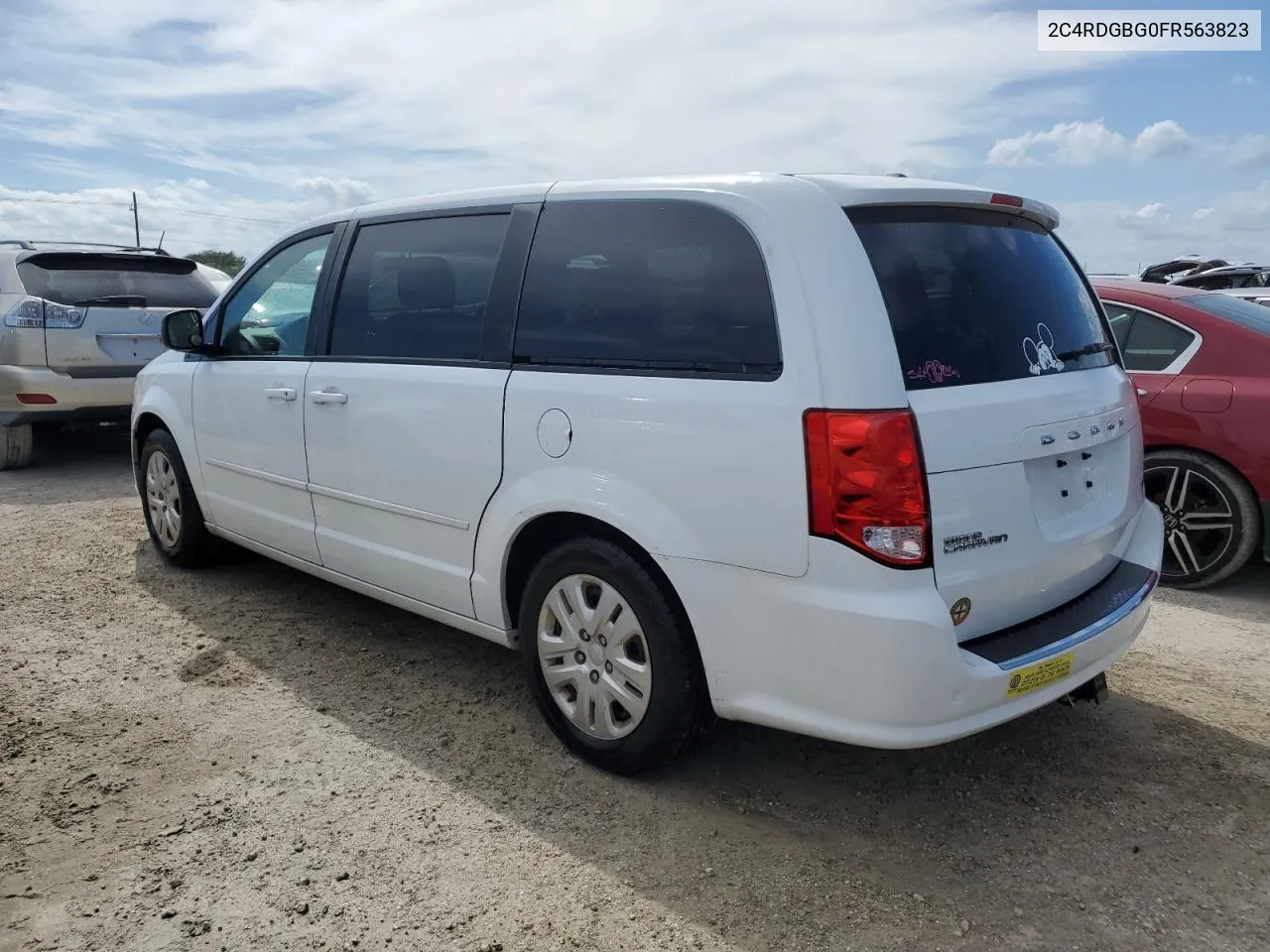 2015 Dodge Grand Caravan Se VIN: 2C4RDGBG0FR563823 Lot: 74496214