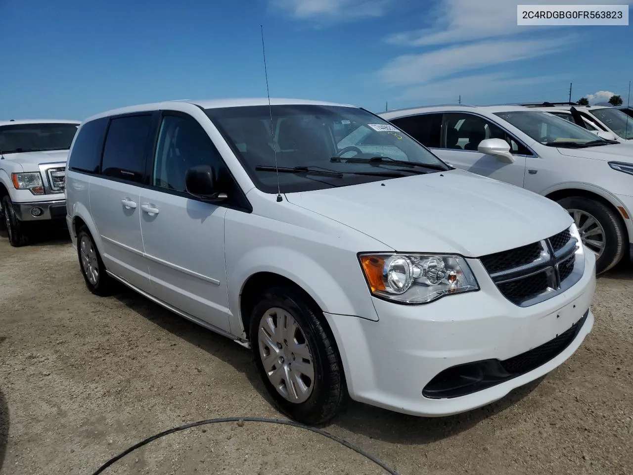 2015 Dodge Grand Caravan Se VIN: 2C4RDGBG0FR563823 Lot: 74496214