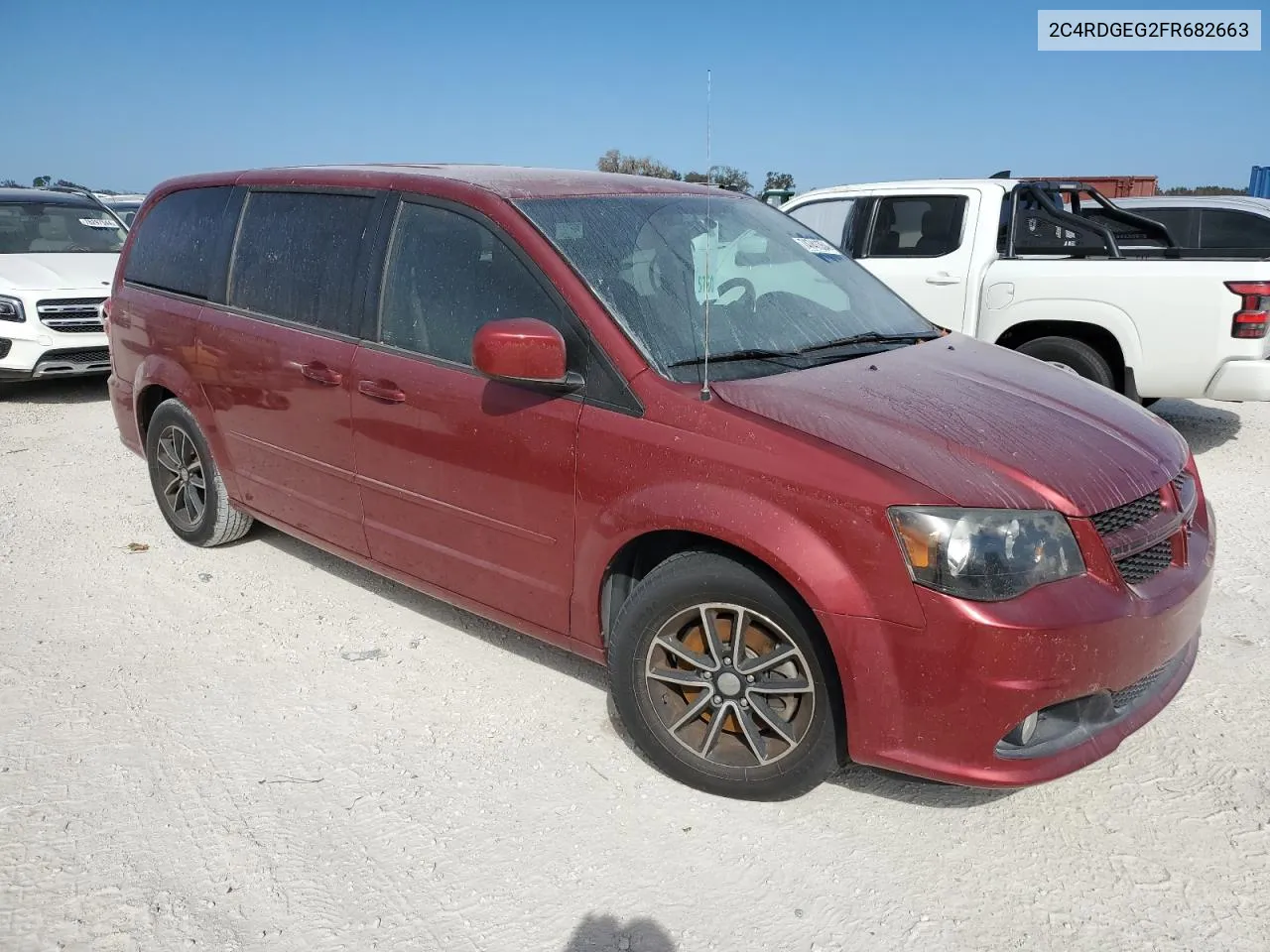 2C4RDGEG2FR682663 2015 Dodge Grand Caravan R/T