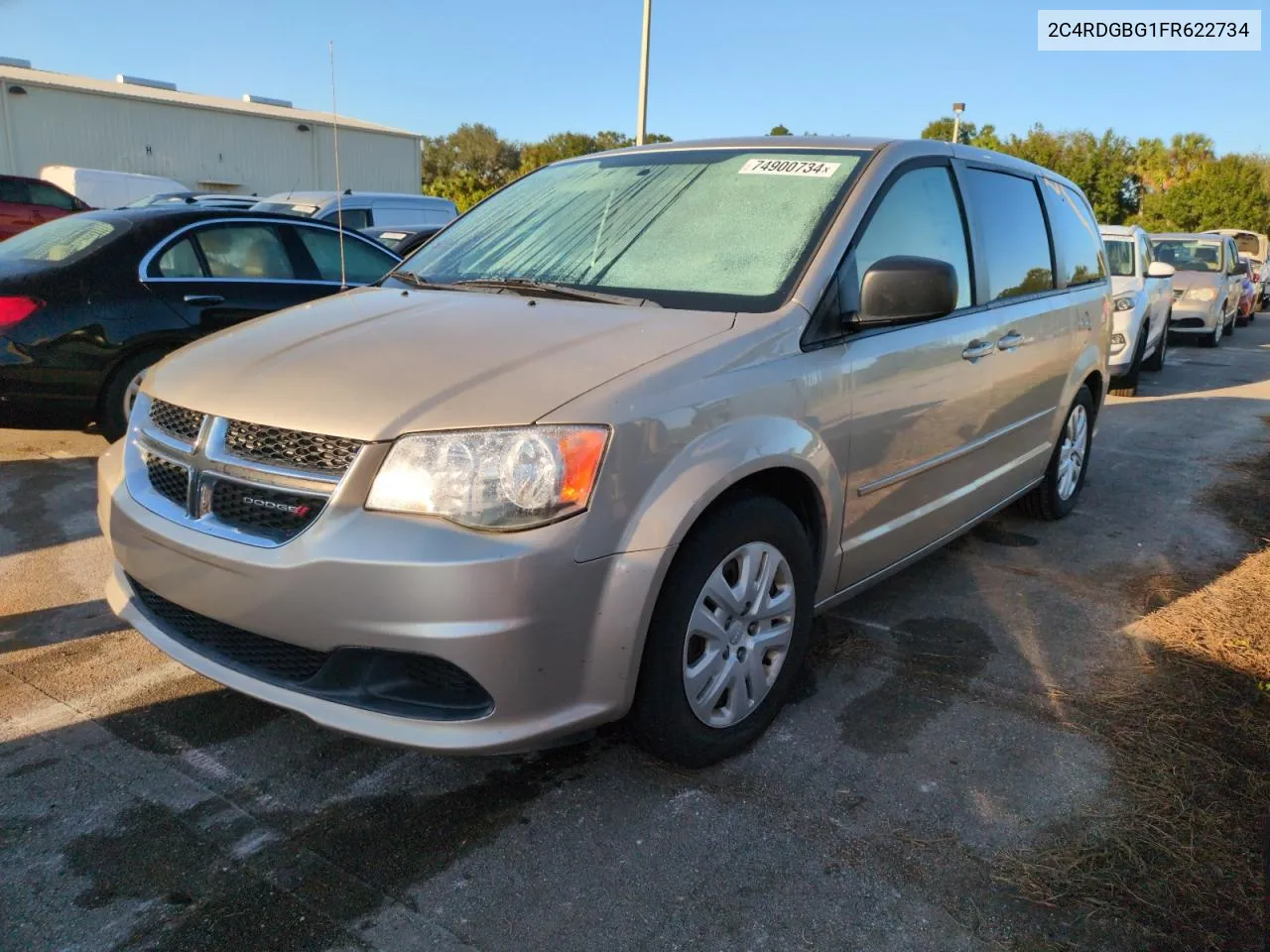 2C4RDGBG1FR622734 2015 Dodge Grand Caravan Se