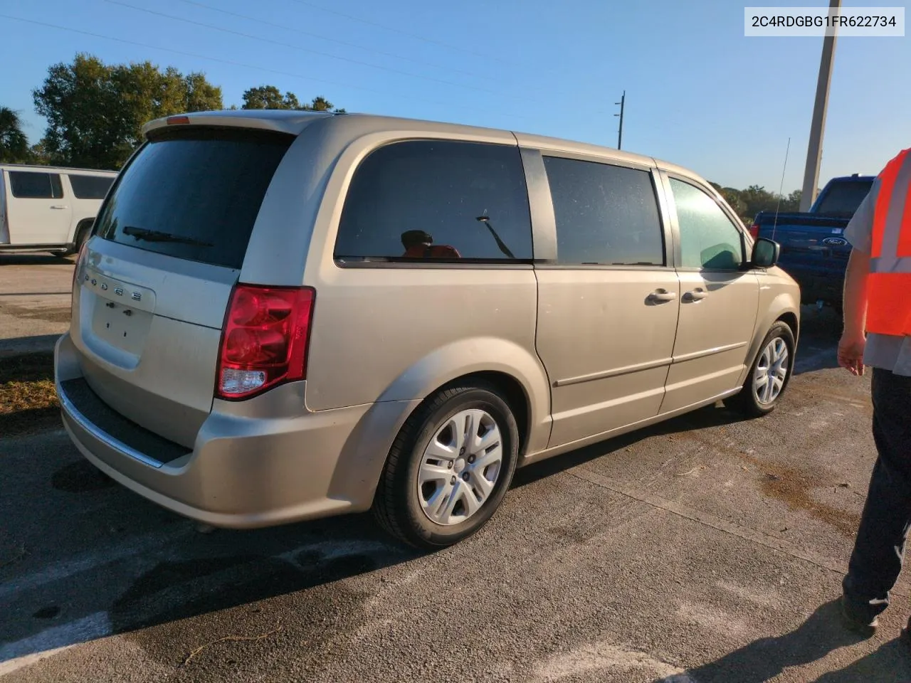 2C4RDGBG1FR622734 2015 Dodge Grand Caravan Se