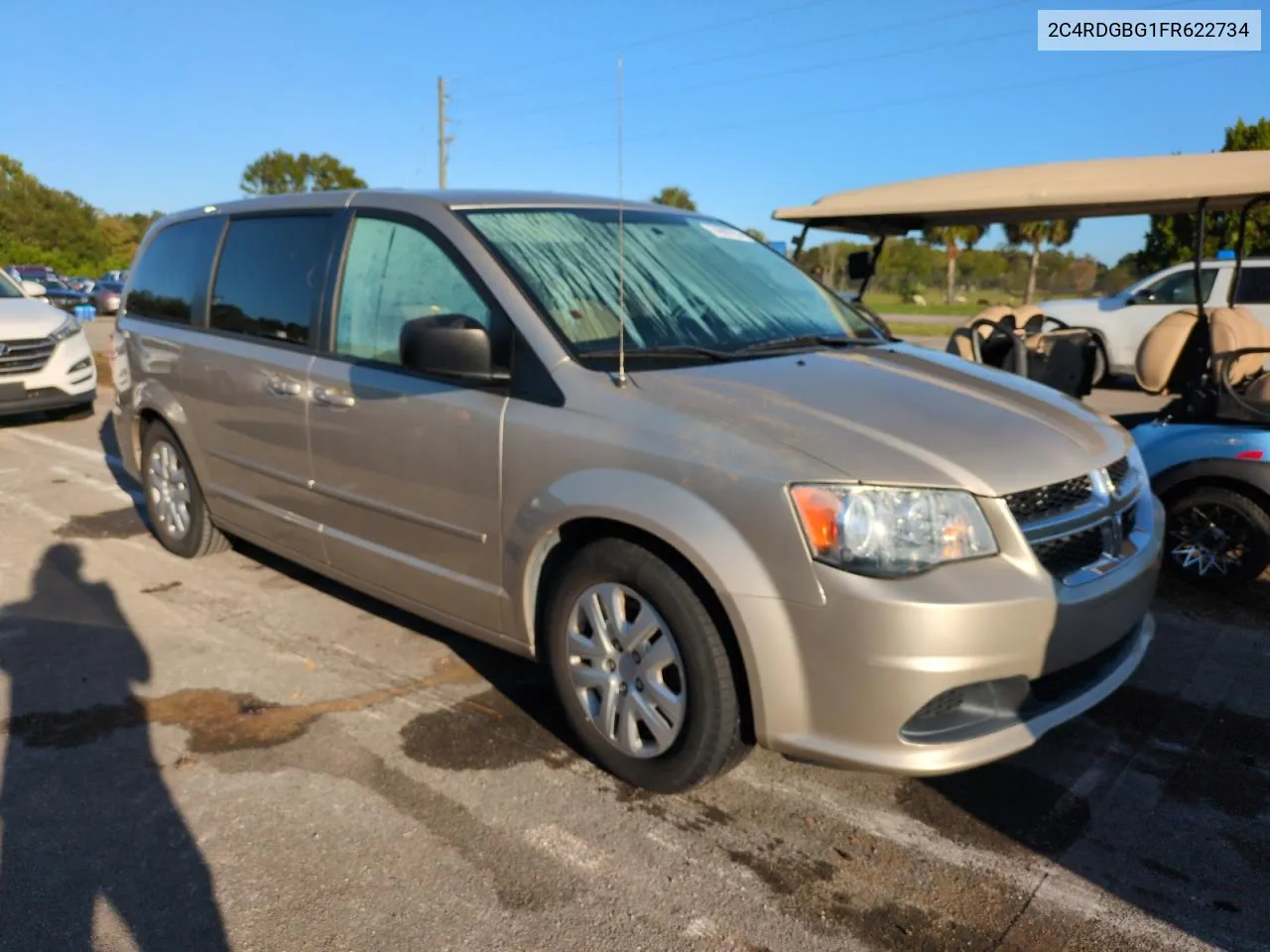 2C4RDGBG1FR622734 2015 Dodge Grand Caravan Se