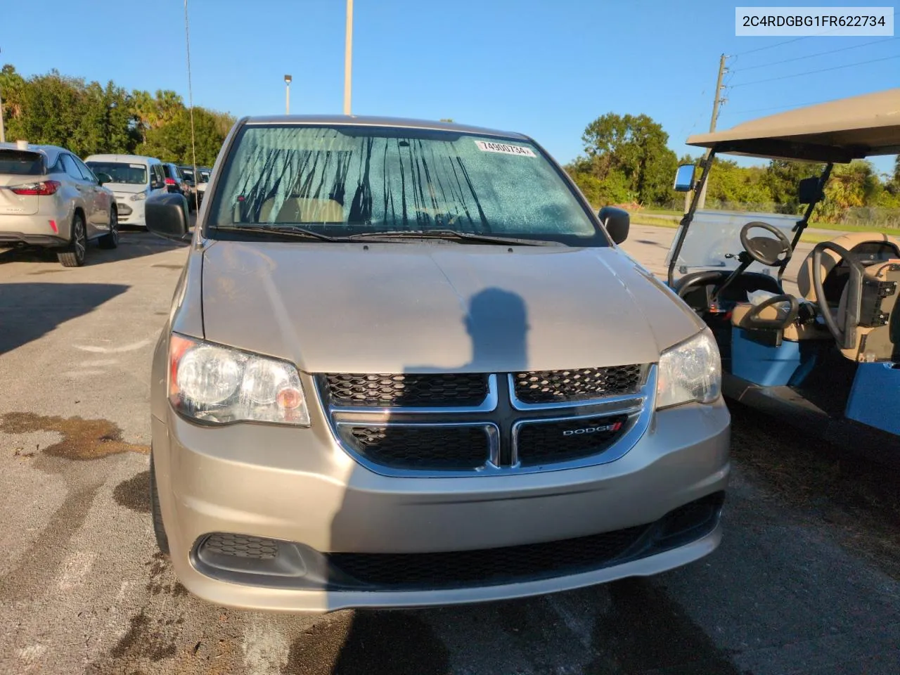 2C4RDGBG1FR622734 2015 Dodge Grand Caravan Se