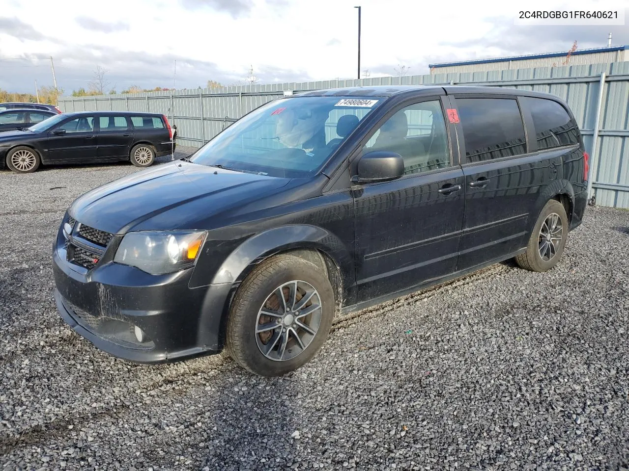 2015 Dodge Grand Caravan Se VIN: 2C4RDGBG1FR640621 Lot: 74980604