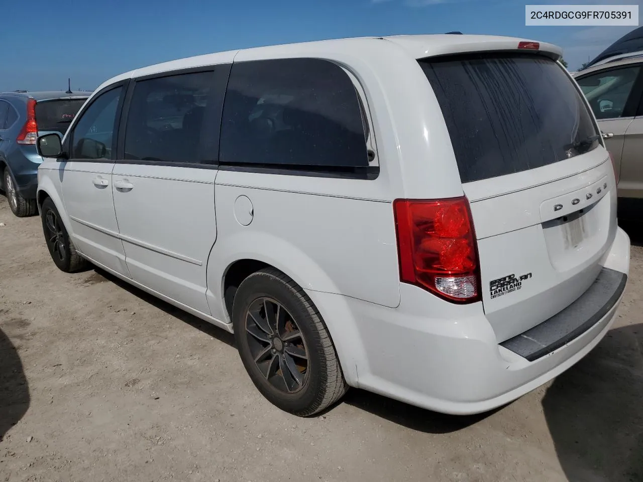 2015 Dodge Grand Caravan Sxt VIN: 2C4RDGCG9FR705391 Lot: 75036634