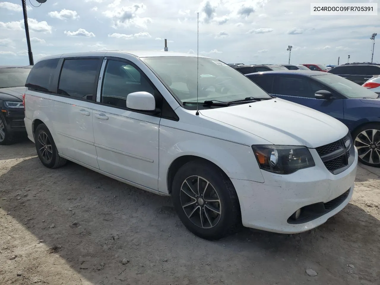 2015 Dodge Grand Caravan Sxt VIN: 2C4RDGCG9FR705391 Lot: 75036634