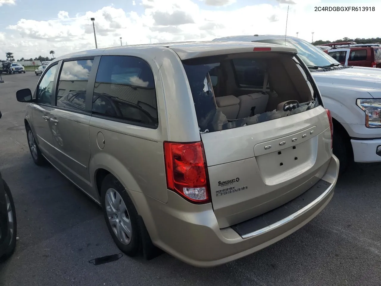 2015 Dodge Grand Caravan Se VIN: 2C4RDGBGXFR613918 Lot: 75124864