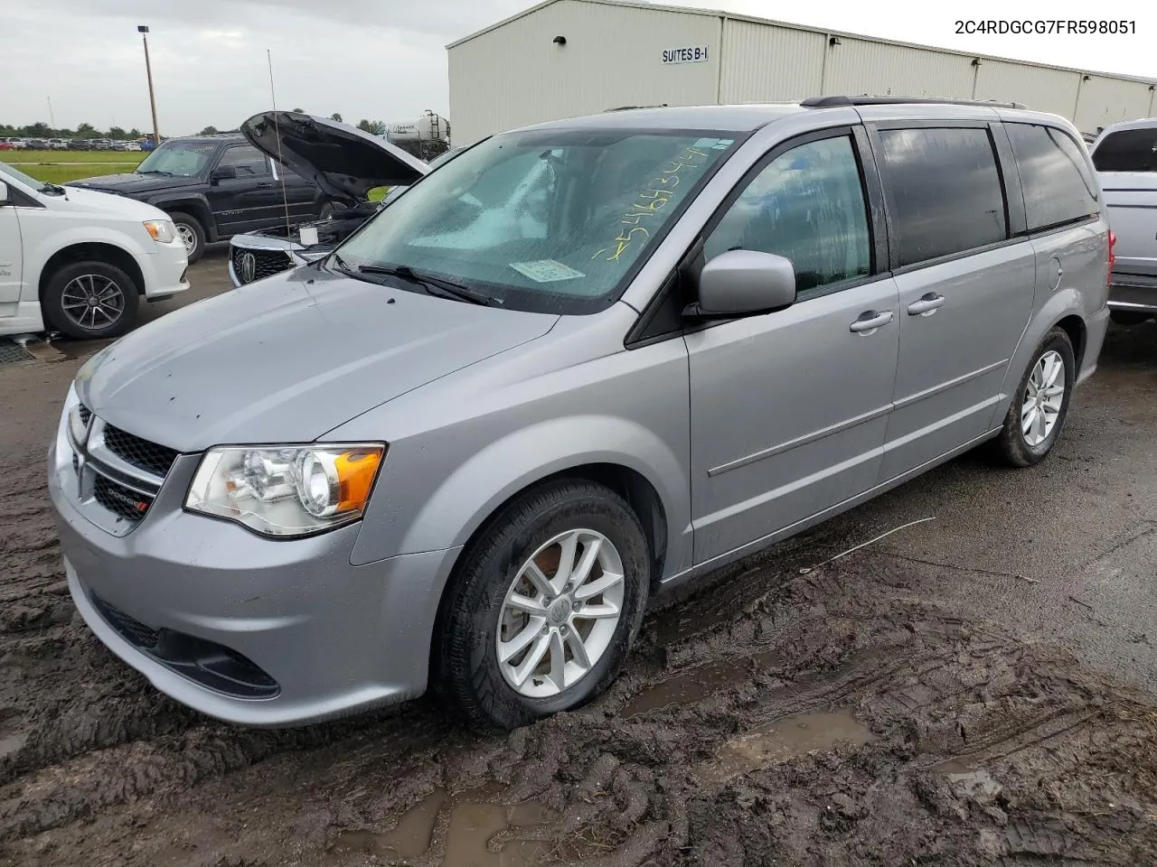 2015 Dodge Grand Caravan Sxt VIN: 2C4RDGCG7FR598051 Lot: 75464344