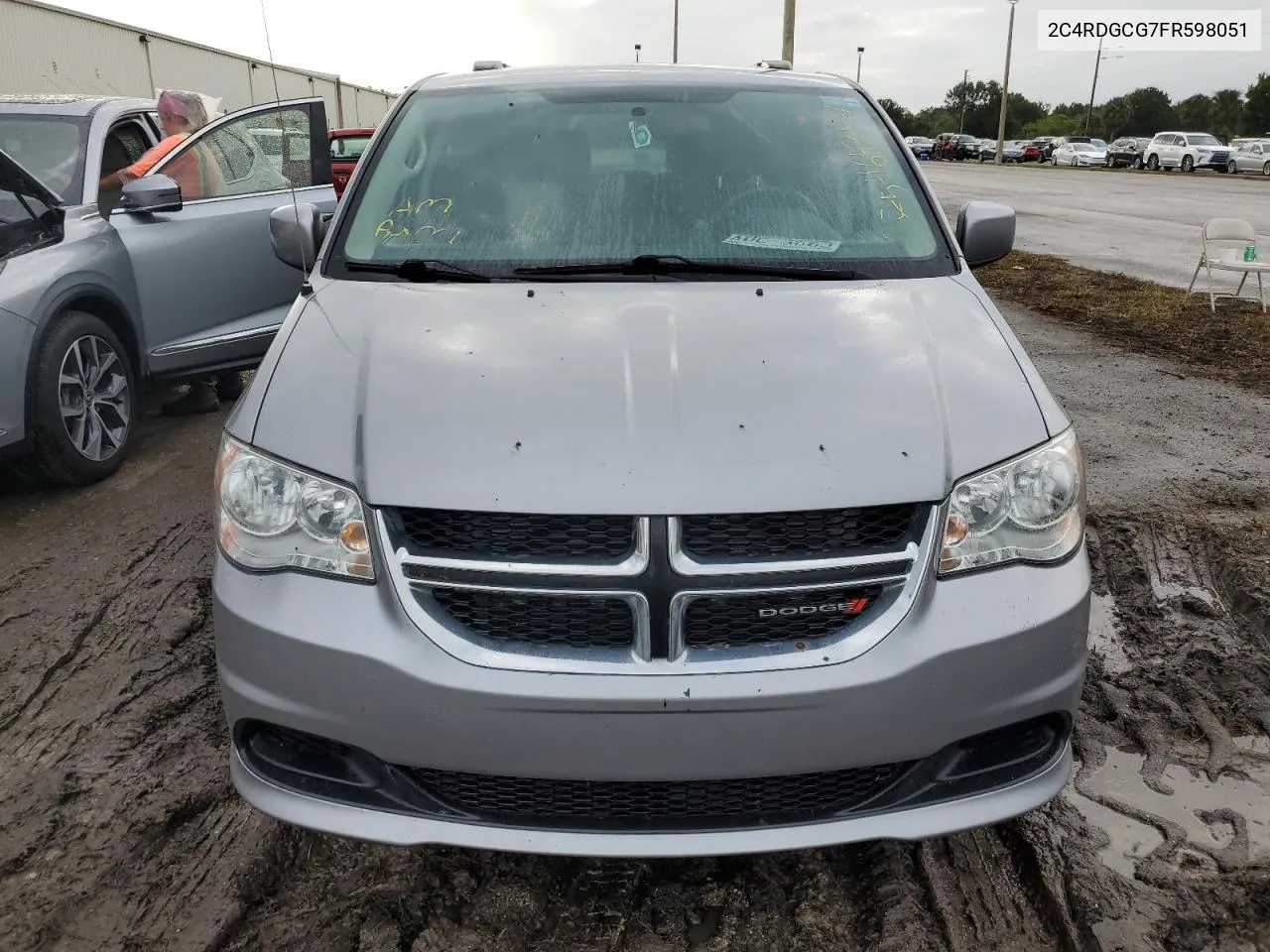 2015 Dodge Grand Caravan Sxt VIN: 2C4RDGCG7FR598051 Lot: 75464344