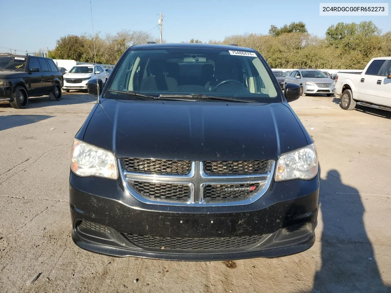 2015 Dodge Grand Caravan Sxt VIN: 2C4RDGCG0FR652273 Lot: 75488474