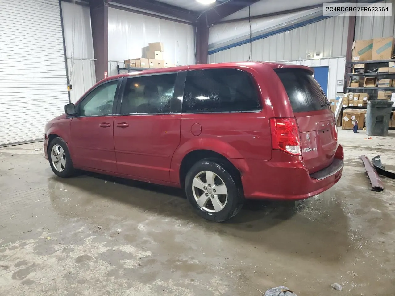 2015 Dodge Grand Caravan Se VIN: 2C4RDGBG7FR623564 Lot: 75496354