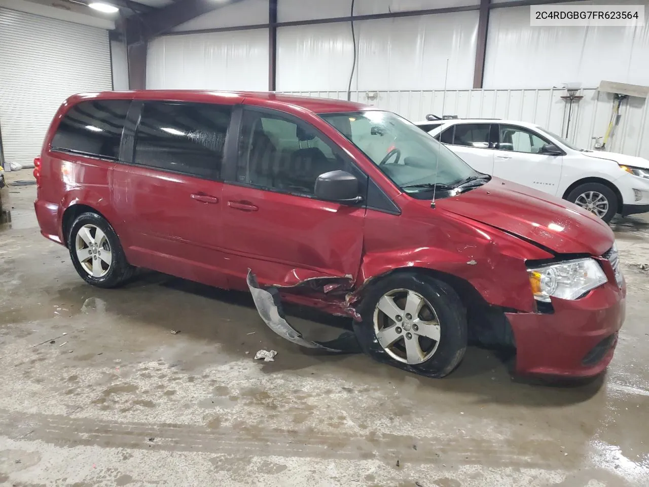 2015 Dodge Grand Caravan Se VIN: 2C4RDGBG7FR623564 Lot: 75496354