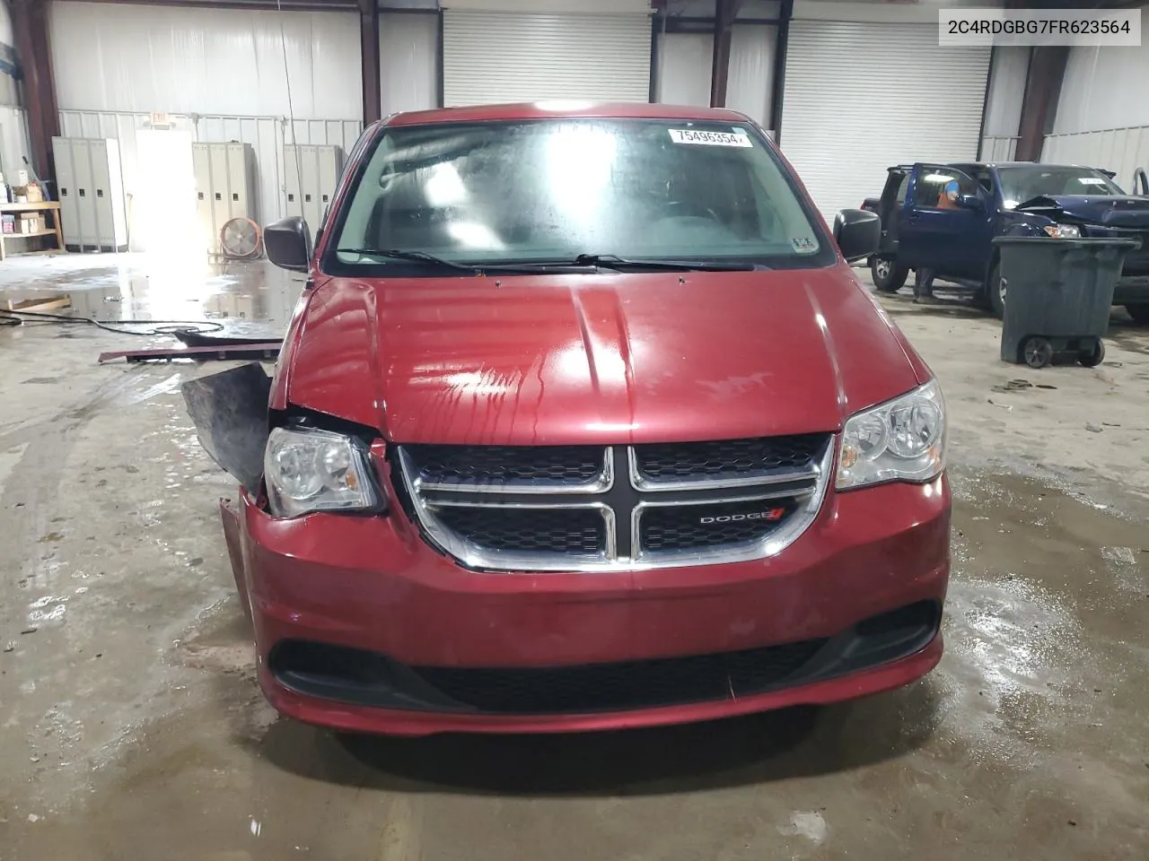 2C4RDGBG7FR623564 2015 Dodge Grand Caravan Se