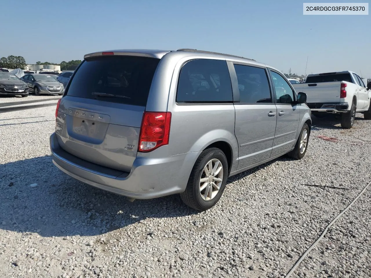 2015 Dodge Grand Caravan Sxt VIN: 2C4RDGCG3FR745370 Lot: 75766424