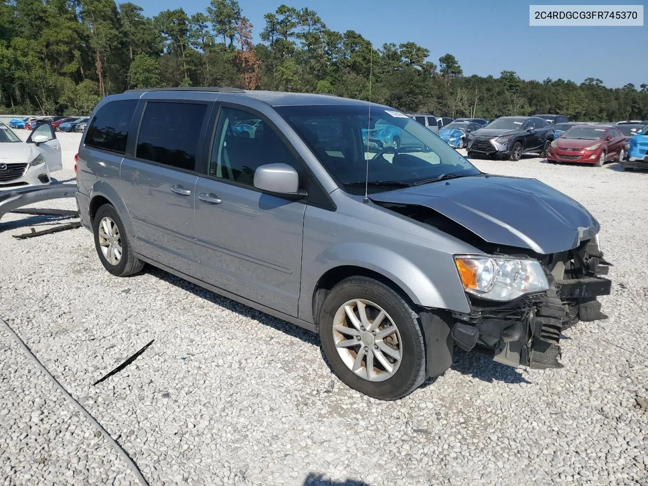 2015 Dodge Grand Caravan Sxt VIN: 2C4RDGCG3FR745370 Lot: 75766424